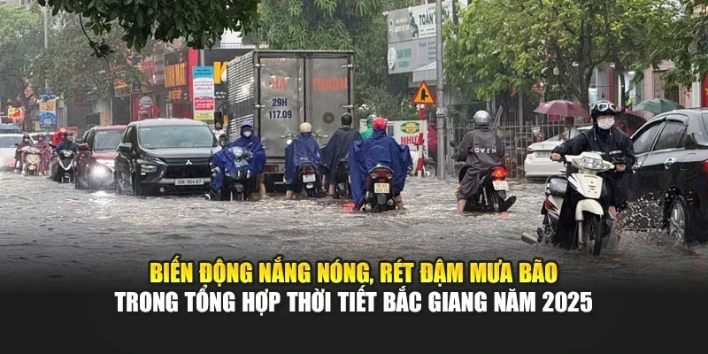 Khám phá tổng hợp thời tiết Bắc Giang năm 2025 để nắm trọn diễn biến khí hậu cả năm