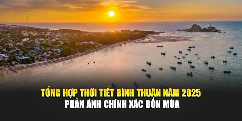 Tổng hợp thời tiết B&igrave;nh Thuận năm 2025 phản &aacute;nh ch&iacute;nh x&aacute;c bốn m&ugrave;a