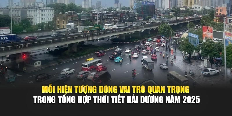 Quan sát các mùa trong tổng hợp thời tiết Hải Dương năm 2025