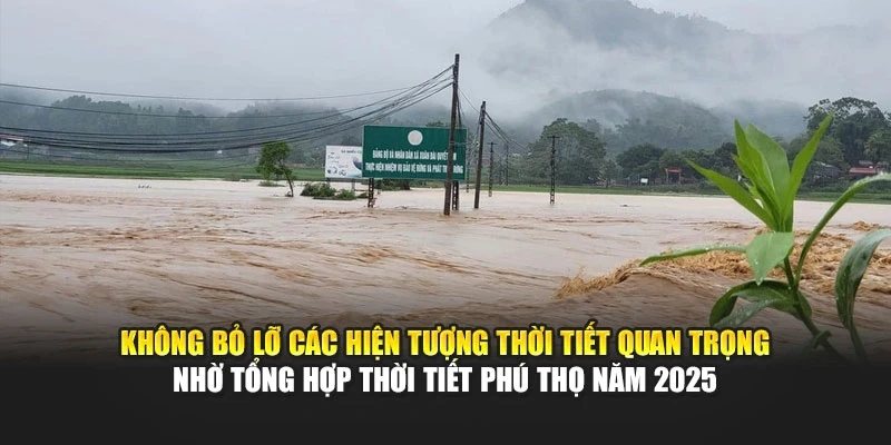 Không bỏ lỡ các hiện tượng thời tiết quan trọng nhờ tổng hợp thời tiết Phú Thọ năm 2025