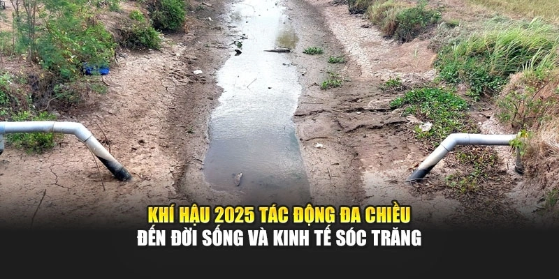 Kh&iacute; hậu 2025 t&aacute;c động đa chiều đến đời sống v&agrave; kinh tế S&oacute;c Trăng