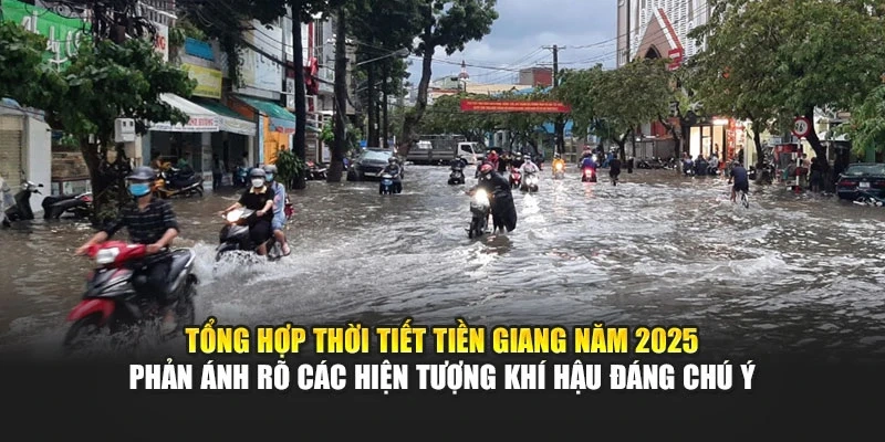 Tổng hợp thời tiết Tiền Giang năm 2025 phản &aacute;nh r&otilde; c&aacute;c hiện tượng kh&iacute; hậu đ&aacute;ng ch&uacute; &yacute;