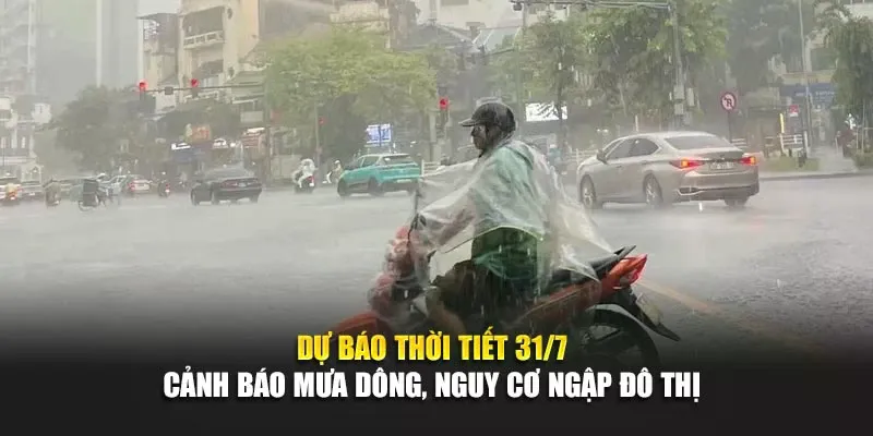 Dự Báo Thời Tiết Ngày 3 Tháng 7 Cảnh Báo Mưa Dông, Nguy Cơ Ngập Đô Thị