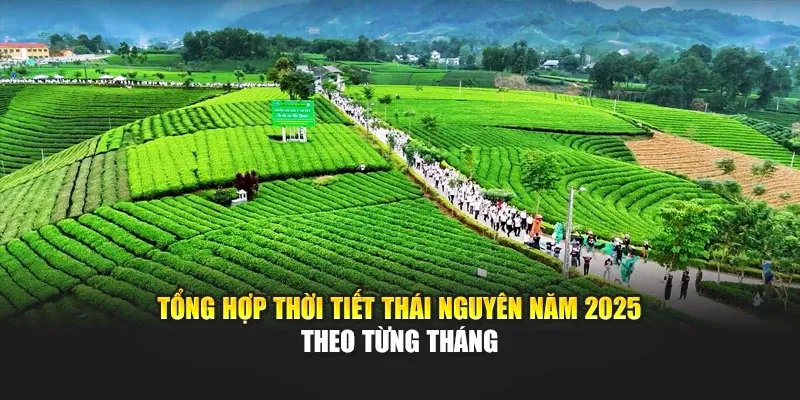 Tổng Hợp Thời Tiết Thái Nguyên Năm 2025 Theo Từng Tháng